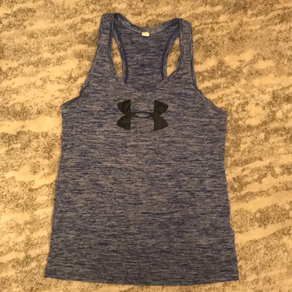 Heathered Blue Under Armour Tank
